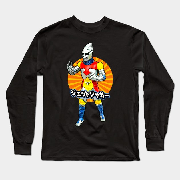 Jet Jaguar Long Sleeve T-Shirt by Pop Fan Shop